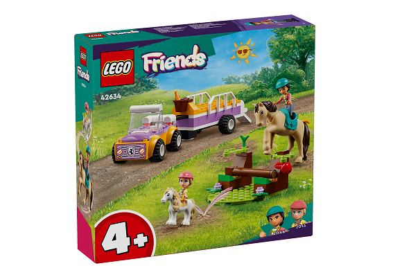 LEGO® Friends 42634 Ló- és póniszállító utánfutó