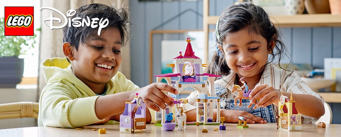 LEGO® Disney Princess™ 43195 Belle és Aranyhaj királyi istállói LEGO® Disney Princess™ 43195 Belle és Aranyhaj királyi istállói