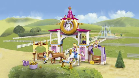 LEGO® Disney Princess™ 43195 Belle és Aranyhaj királyi istállói LEGO® Disney Princess™ 43195 Belle és Aranyhaj királyi istállói