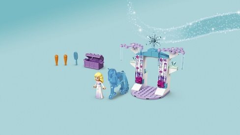 LEGO® Disney Jégvarázs 43209 Elza és Nokk jégistállója