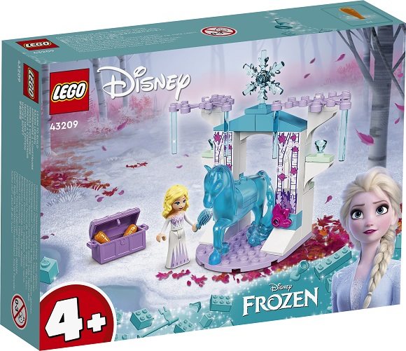 LEGO® Disney Jégvarázs 43209 Elza és Nokk jégistállója