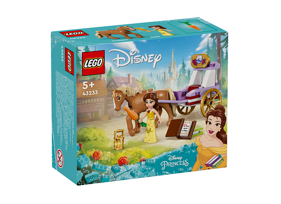 LEGO® │ Disney Princess™ 43233 Belle mesékkel teli lovaskocsija