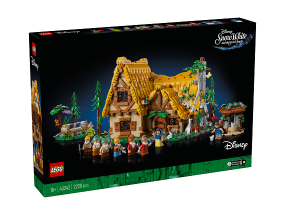 LEGO® Disney Hercegnő™ 43242 Hófehérke és a hét törpe házikó