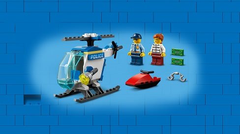 LEGO City 60275 Rendőrségi helikopter