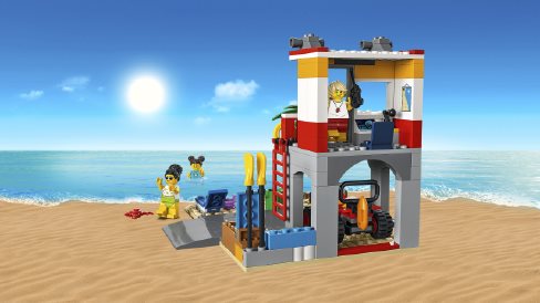 LEGO City 60328 Tengerparti vízimentő állomás