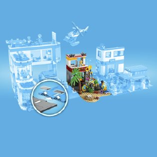 LEGO City 60328 Tengerparti vízimentő állomás