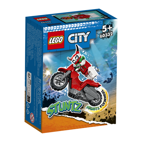 LEGO® City 60332 Vakmerő skorpió kaszkadőr motorkerékpár