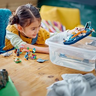 LEGO® City 60377 Felfedező búvárhajó