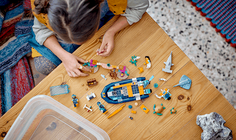 LEGO® City 60377 Felfedező búvárhajó