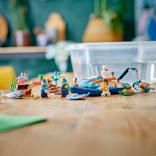 LEGO® City 60377 Felfedező búvárhajó