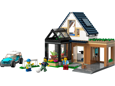 LEGO® City 60398 Családi ház és elektromos autó LEGO® City 60398 Családi ház és elektromos autó