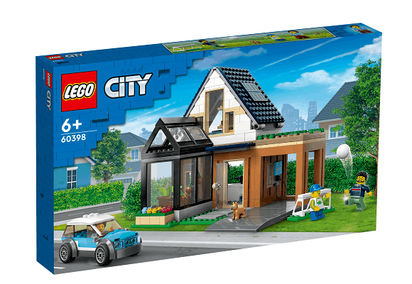 LEGO® City 60398 Családi ház és elektromos autó LEGO® City 60398 Családi ház és elektromos autó