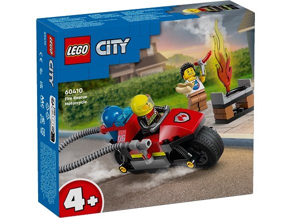 LEGO® City 60410 Tűzoltó motorkerékpár