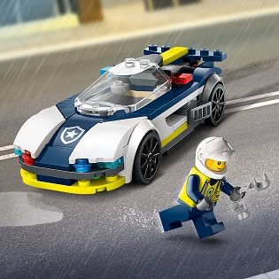 LEGO® City 60415 Rendőrségi autó és sportkocsi hajsza