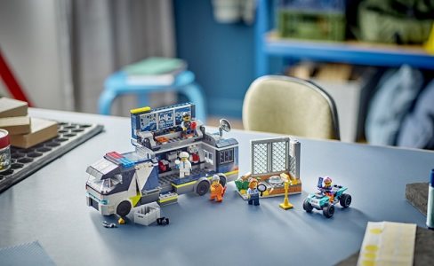 LEGO® City 60418 Rendőrségi mozgó bűnügyi labor