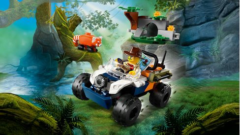 LEGO® City 60424 Dzsungelkutató ATV - vörös macskamedve akció
