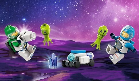 LEGO® City 60431 Űrfelfedező jármű és földönkívüliek