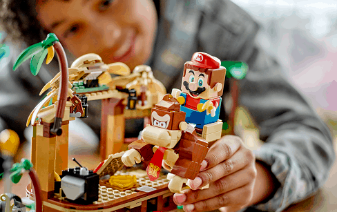 LEGO® Super Mario™ 71424  Donkey Kong lombháza kiegészítő szett