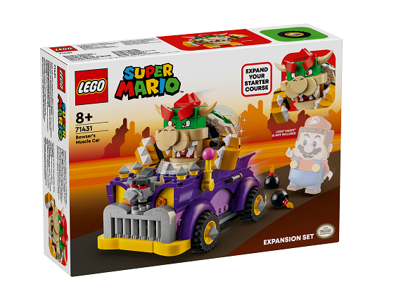LEGO® Super Mario™ 71431 Bowser izomautója kiegészítő szett