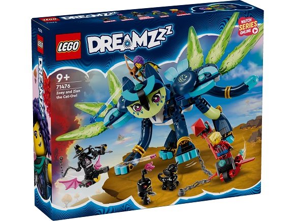 LEGO® DREAMZzz™ 71476 Zoey és Zian a macska