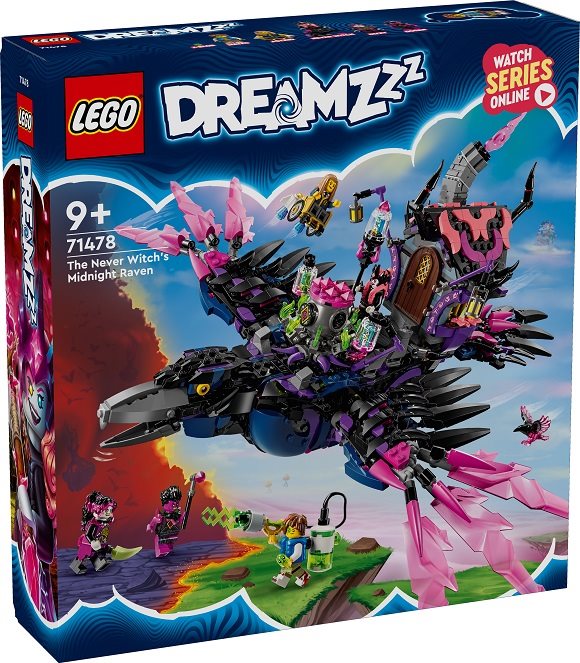 LEGO® DREAMZzz™ 71478 Neverwitch és az éjféli holló