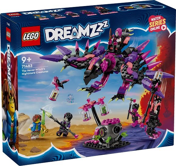 LEGO® DREAMZzz™ 71483 A Sötét boszorkány rémálomlényei