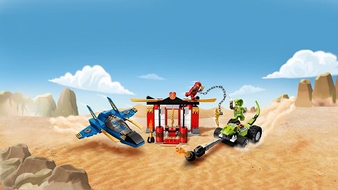 LEGO Ninjago 71703 Viharharcos csata 