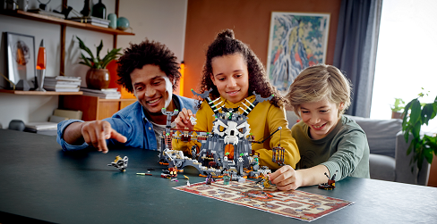 LEGO Ninjago 71722 A koponyavarázsló tömlöcei