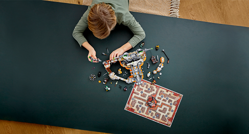 LEGO Ninjago 71722 A koponyavarázsló tömlöcei