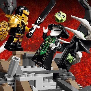 LEGO Ninjago 71722 A koponyavarázsló tömlöcei