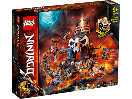 LEGO Ninjago 71722 A koponyavarázsló tömlöcei