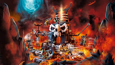 LEGO Ninjago 71722 A koponyavarázsló tömlöcei