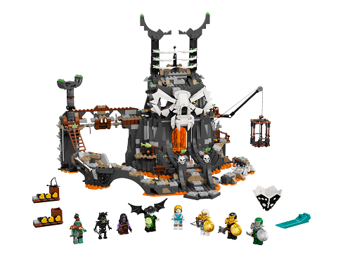 LEGO Ninjago 71722 A koponyavarázsló tömlöcei