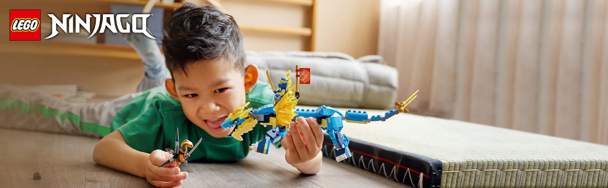 LEGO NINJAGO 71760 Jay mennydörgő EVO sárkánya