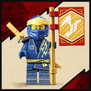 LEGO NINJAGO 71760 Jay mennydörgő EVO sárkánya