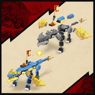 LEGO NINJAGO 71760 Jay mennydörgő EVO sárkánya