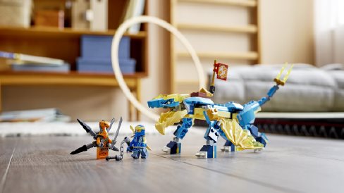 LEGO NINJAGO 71760 Jay mennydörgő EVO sárkánya
