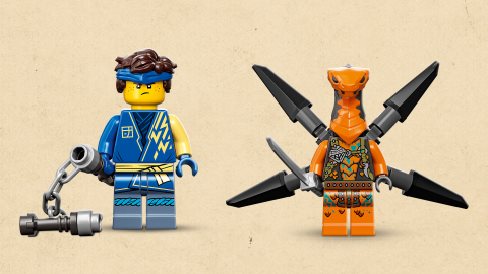 LEGO NINJAGO 71760 Jay mennydörgő EVO sárkánya