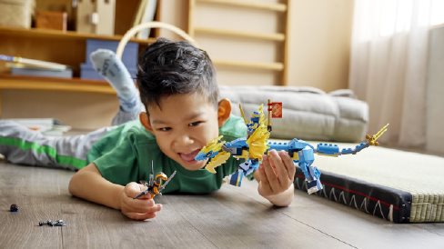 LEGO NINJAGO 71760 Jay mennydörgő EVO sárkánya
