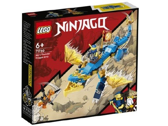 LEGO NINJAGO 71760 Jay mennydörgő EVO sárkánya