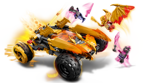 LEGO® NINJAGO® 71769 Cole sárkánycirkálója