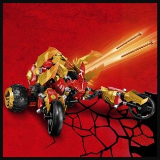 LEGO® NINJAGO® 71773 Kai aranysárkány járműve