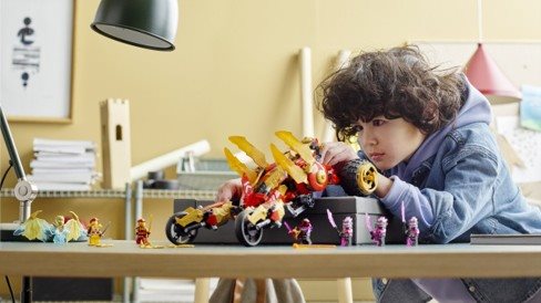 LEGO® NINJAGO® 71773 Kai aranysárkány járműve