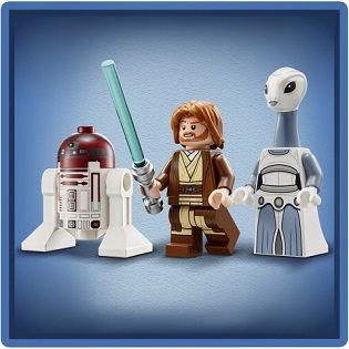 LEGO Star Wars 75333 Obi-Wan Kenobi Jedi vadászgép