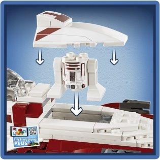 LEGO Star Wars 75333 Obi-Wan Kenobi Jedi vadászgép