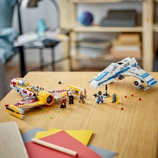 LEGO® Star Wars™ 75364 Új Köztársasági E-Wing™ vs. Shin Hati vadászgépe™ LEGO® Star Wars™ 75364 Új Köztársasági E-Wing™ vs. Shin Hati vadászgépe™