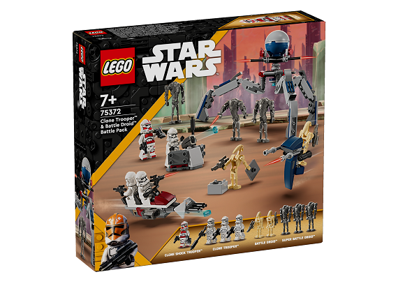 LEGO® Star Wars™ 75372 Klón katonák és harci droidok harci csomagja