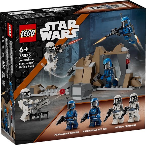 LEGO® Star Wars™ 75373 Csatacsomag: Támadás Mandalore ellen