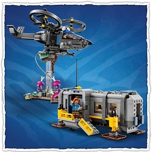 LEGO® Avatar 75573 Lebegő sziklák: 26-os helyszín és RDA Samson LEGO® Avatar 75573 Lebegő sziklák: 26-os helyszín és RDA Samson