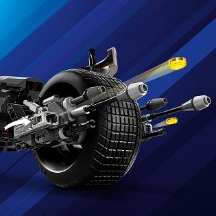 LEGO® DC Batman™ 76273 Batman™ és a Bat-Pod motorkerékpár építhető figura